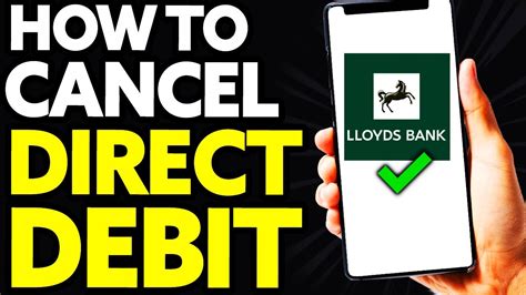 Cancelling a Direct Debit.